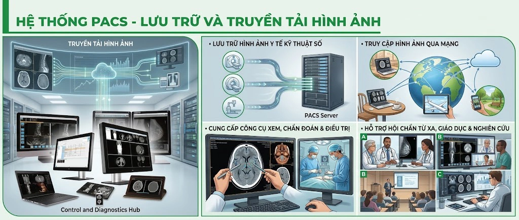 HỆ THỐNG LƯU TRỮ VÀ TRUYỀN TẢI HÌNH ẢNH PACS