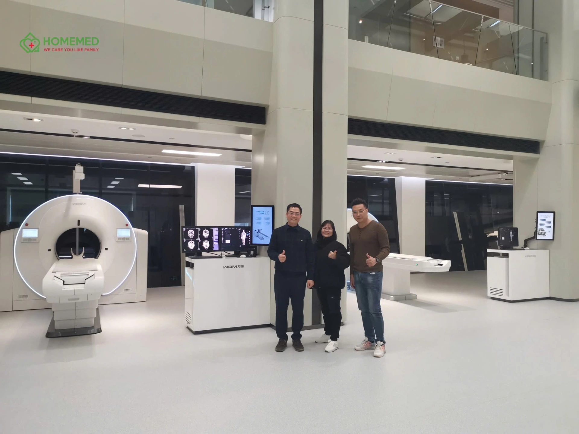 Homemed tham quan nhà máy sản xuất của Wangdong Medical