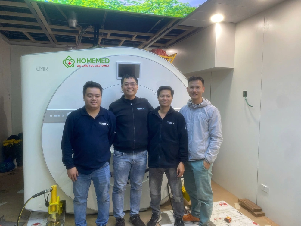 Lắp đặt HỆ THỐNG MÁY CỘNG HƯỞNG TỪ 1.5T (uMR 580) tại bệnh viện Phổi Trung ương