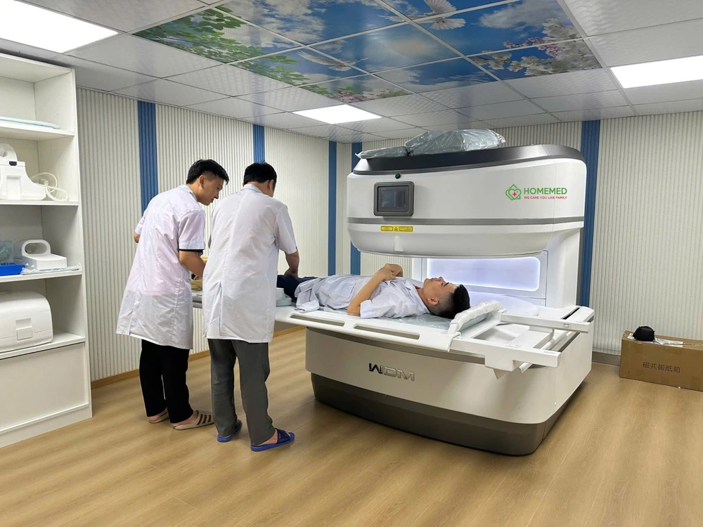 Lắp đặt HỆ THỐNG MRI NAM CHÂM VĨNH CỬU i-Open 0.36T tại Bệnh viện Y Dược Cổ Truyền An Khang 